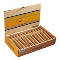 CLE Connecticut 11/18 Cigars 25Ct. Box, opened cigar box displaying 25 cigars neatly arranged inside.