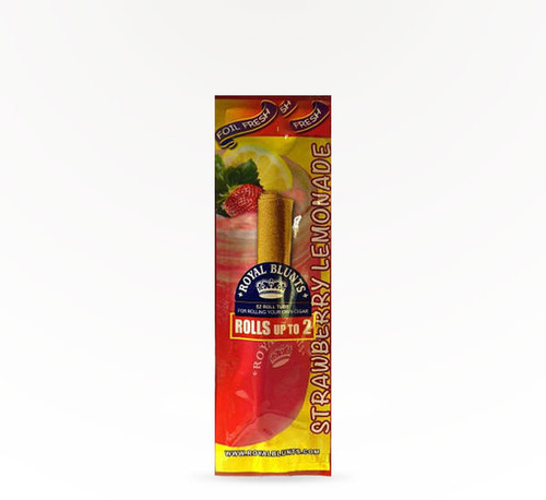 Royal Blunts EZ Roll Wraps Strawberry Lemonade 25Ct