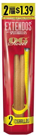 Extendos by Splitarillo Cigarillos OG Sweet 2for1.39
