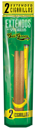 Extendos by Splitarillo Cigarillos Cali Green 2for1.39