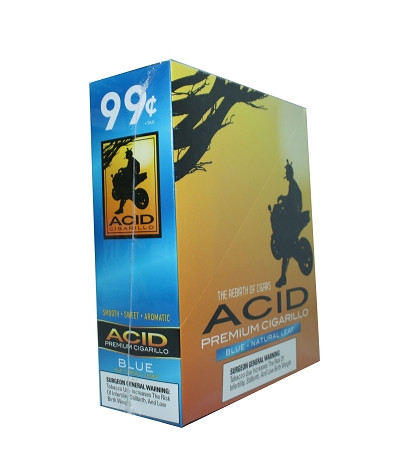 ACID Foil Cigarillos Blue 10/1