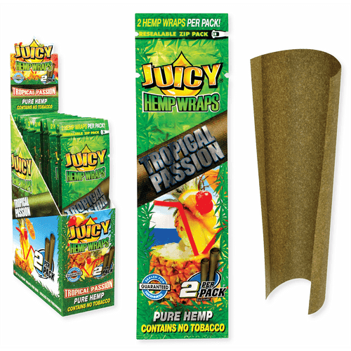 Juicy Jay Hemp Wraps Tropical Passion
