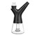 Pulsar Vaporizers Pulsar RoK Electric Oil Rig, black portable oil rig with glass base and removable quartz banger for cannabis oil vaporization.