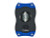 Colibri V-Cutter for Cigars, a compact black and blue cigar cutting tool with a central V-shaped blade and adjustable cutting mechanism.