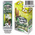 National Almond Honey Double Platinum Blunt Wraps Mojito, image of a packaged cigar wraps with mojito flavor and a box containing 25 foil pouches.