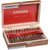 Cohiba Cigars Red Dot Corona 25 Ct. Box 5.13X42, open wooden box containing 25 cigars with red bands and a red inner lining.