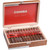 Cohiba Cigars Red Dot Lonsdale Grande 25 Ct. Box, open wooden cigar box containing twenty-five cigars wrapped with red band marked 'Cohiba' and arranged neatly inside.