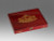 E.P Carrillo Cigars Perez Carrillo La Historia E-III Cigars 10 Ct. Box, Red wooden cigar box with gold logo and decorative details.