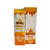 True Hemp Wraps Honey 25/2, product packaging with honey flavored hemp wraps in a white and orange box, featuring honey drips graphic and blend of hemp and honey illustrations.