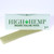 High Hemp Organic Rolling Paper, a box of 1 1/4 size rolling papers with one sheet partially visible underneath the box.