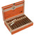 AVO Cigars XO Intermezzo Robusto 20 Ct. Box 5.50X50, opened wooden cigar box showcasing 10 cigars with branded bands, orange interior, and detailed product and brand information.