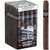 Factory Smokes Cigars Maduro Churchill 25 Ct. Bundle, medium brown Maduro cigars with a textured wrapper, displayed in a clear plastic box with a black and red label.