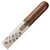 Alec Bradley Cigars Black Market Robusto 22 Ct. Box, a single cigar with a brown wrapper and black and white branding wrapper.
