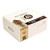 Alec Bradley Cigars Project 40 Maduro Gordo 24 Ct. Box, rectangular cigar box with white and brown design featuring product name and images of cigars.