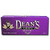 Deans Cigars Deans Large Filtered Cigars Wild Berry, purple packaging box with product name and logo.