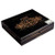 1502 Cigars Emerald Conquistador 20Ct. Box, black and gold cigar box with intricate gold design and branding.