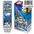 National Almond Honey Double Platinum Blunt Wraps Blueberry, image of blueberry flavored cigar wraps in a blue and silver package featuring the product name and branding with an illustration of the wraps.