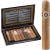 Altadis Dominican Master Cigar Sampler 10 Ct. Box, open black box showcasing ten different cigars with a detailed informational card inside.
