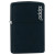 Zippo Matte with Zippo Logo, a sleek matte black lighter featuring the Zippo logo on the front.