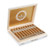 Perdomo 5 Vegas Gold Anniversary Toro Cigars 20ct. Box, opened wooden box with 20 cigars neatly arranged inside, featuring gold and white branding on each cigar wrapper.