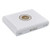 Perdomo 5 Vegas Gold Anniversary Toro Cigars 20ct. Box, white box with gold and brown logo celebrating anniversary, containing 20 cigars.