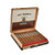 Alec Bradley Prensado Lost Art Torpedo Cigars 20Ct. Box, open wooden cigar box containing 20 cigars with branded bands inside a display case.