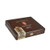 Alec Bradley Prensado Lost Art Torpedo Cigars 20Ct. Box, a dark brown cigar box with gold and red branding and decorative gold accents.