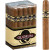Quorum Shade Corona Cigars 20 Ct. Bundle, pack of 20 cigars with a single cigar displayed next to the bundle showing the label and size.