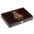 Alec Bradley Reserve Connecticut Robusto Cigars 10Ct. Box, elegant black cigar box with gold lettering and design, showcasing the premium packaging of the cigars.