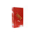 Vibes Rolling Paper Vibes Hemp King size cone 20PK, red box of rolling papers with gold and white text and logo, featuring 8 packs with 20 cones each.