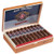 Alec Bradley Superstition Robusto Cigars 20Ct. Box, open wooden box with 20 cigars inside, featuring branded bands and a blue and gold interior design.