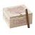 Alta Gracia Natural Cigarillos 50Ct. Box, image showing a box of natural cigarillos with a single cigarillo placed in front of the box.