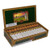 Carlos Torano Casa Torano Robusto Cigars 25Ct. Box, an open cigar box displaying neatly arranged cigars with colorful bands and a detailed interior design on the lid.