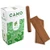 CAMO Natural Leaf Wraps Green Apple 25Pk, green leaf wraps, wooden rolling stick, and a wooden cutting board on a white background.