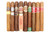 Altadis Iconic Brand Cigar Sampler 9Ct, collection of nine cigars with varied labels and sizes displayed in a row.