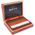 Rocky Patel Sixty Cigars, a wooden box containing 50 cigars with red and white bands, showcased open to display the premium cigars inside.