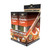 King Palm Pumpkin Cream Minis Rolls 20/2Pk, display box with individually wrapped mini rolls featuring pumpkin cream flavor and natural leaf wraps.