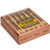 V.S.O.P Cognac Natural Cigars, a box of premium cigarillos with a transparent plastic cover showing their golden and brown tones inside.