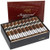 Victor Sinclair Serie '55' Imperial Habano Cigars, a box of 20 premium cigars with dark brown wrappers and silver bands, housed in a black and red packaging.