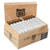 Asylum 13 Medulla Oblongata 660 Cigars 50 Ct. Box, open wooden cigar box containing 50 cigars with branded bands, black and white packaging, and box with branding and product details.