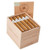 The Griffin's Cigars, a wooden box containing five hand-rolled cigars with white bands, featuring the Griffin's logo and label, in an open box with a light brown finish and a separate lid with the Griffin's logo.