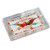 San Cristobal Quintessence Cigars, decorative cigar case with colorful parrot and floral design.