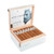 Caldwell Collection Eastern Standard Cigars 24CT. Box, open wooden cigar box displaying 24 cigars with white and silver bands, and a graphic of a bearded man on the inside lid.
