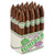 Room 101 Ichiban Habano Cigars, a bundle of premium cigars with brown wrappers and green and white labels, arranged in a decorative package.