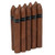 Cu-Avana Punisher Torpedo Cigars 10Ct. Pack, premium brown cigars standing upright in a row with black bands around each.
