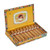 Cuesta-Rey Centenario Robusto #7 Cigars 10Ct. Box, a colorful open cigar box containing ten cigars with ornate bands, decorative interior and vintage branding.
