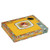 Cuesta-Rey Centenario #60 Cigars 10 Ct. Box, decorative cigar box with vibrant gold and colorful border design and a central vintage portrait label.