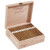 Davidoff Minis Demi-Tasse Cigarillos 50Ct. Box, wooden box containing 50 small cigars neatly arranged inside.