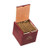 Dolce Vita Minis Mini Cigarillo Sweet Tip Connecticut 100Ct. Box, open wooden box displaying rolled mini cigars. Dolce Vita Minis Mini Cigarillo Sweet Tip Connecticut 100Ct. Box, open wooden box displaying rolled mini cigars.
