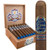 Don Pepin Garcia Blue Generosos Cigars 24 Ct. Box, a wooden box containing 24 cigars with a close-up of one cigar showing the label and box lid with colorful branding and design. Don Pepin Garcia Blue Generosos Cigars 24 Ct. Box, a wooden box containing 24 cigars with a close-up of one cigar showing the label and box lid with colorful branding and design.